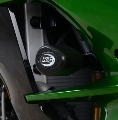 Crash Protectors - Aero Style for Kawasaki Ninja H2 SX '18-'22 Colour: Black