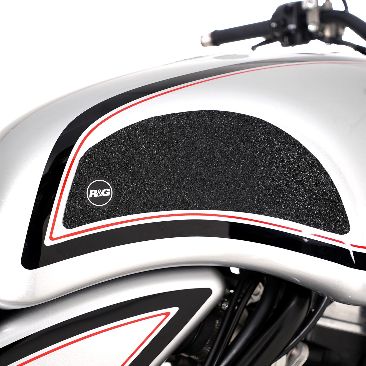R&G Tank Traction Grips for Norton Commando 961 Sport '23- Colour: Black