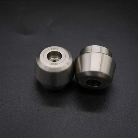 R&G Stainless Steel Bar Ends for the  Triumph Tiger 1200 GT/GT Explorer/GT Pro/Rally Explorer/Rally Pro '22- (With OEM Handguards)