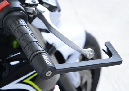 Moulded Lever Guard for Kawasaki Z650 '17-, Versys-X 300 '17-, Ninja 650 '17- '24 and  Ninja 7 Hybrid/HEV '24- Colour: Black
