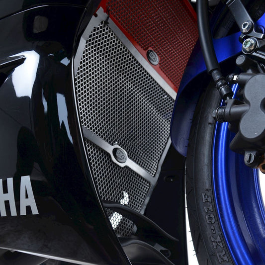 Downpipe Grille for the Yamaha YZF-R25 '19- & YZF-R3 '19- Colour: Red