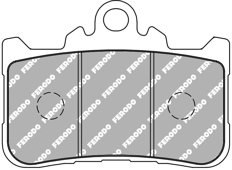 Ferodo FDB2327ST Sinter Grip Compound Pad - FA759