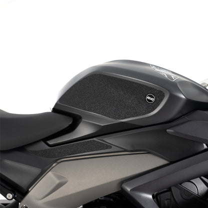 R&G Tank Traction Grips for Triumph  Daytona 660 '24- Colour: Clear