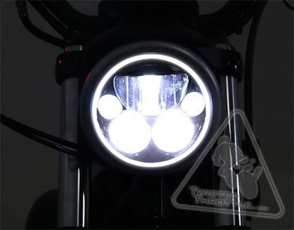 Denali M7 Replacement Headlight (DOT Approved) Select Finish: Black