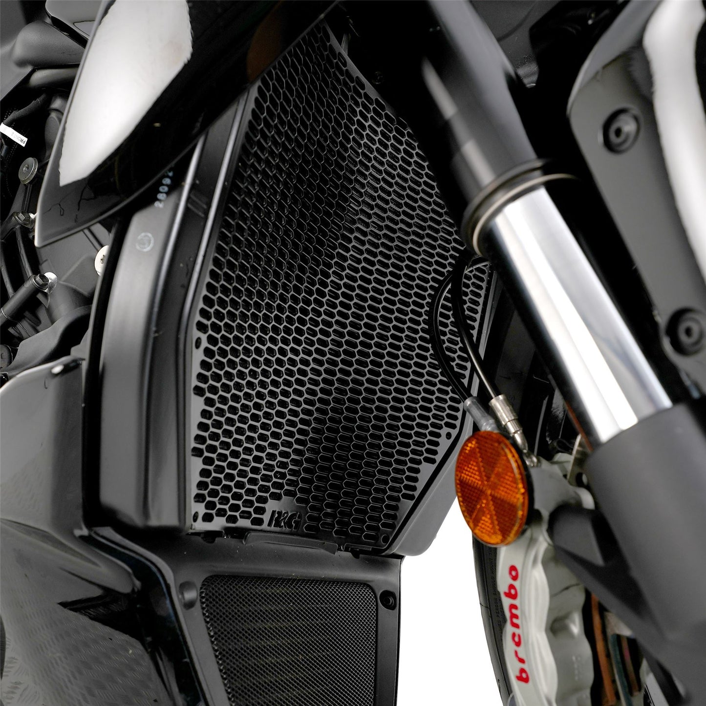PRO Radiator Guard for Ducati Diavel V4 '23- Colour Finish: Textured Matt Black