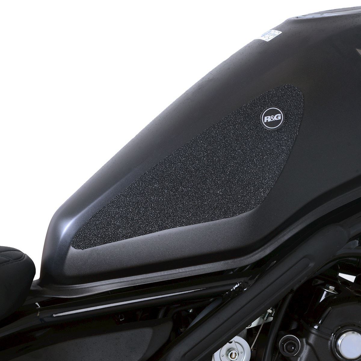 R&G Tank Traction Grips for Honda CMX500 Rebel (S) '17- Colour: Clear