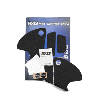 R&G Tank Traction Grips for Yamaha YZF-R125 '23- Colour: Clear