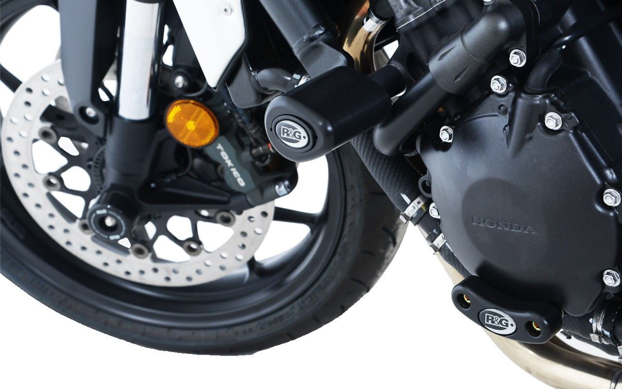 Crash Protectors - Aero Style for Honda CB1000R(+) '18-'20 Colour: White