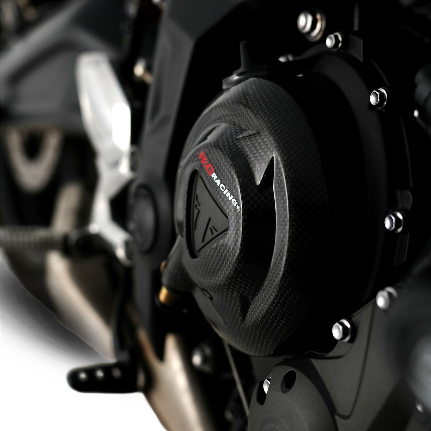 Carbon Fibre Engine Case Slider (RHS) for Triumph Trident 660 '21-, Daytona 660 '24- & Tiger 660 '22- '24