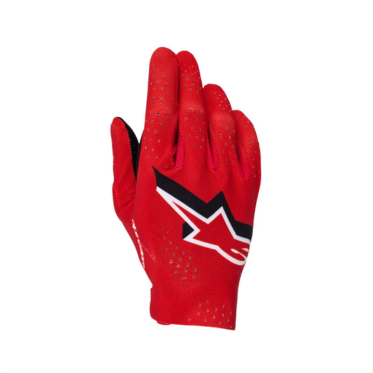 Alpinestars Supertech MX Gloves - Fire Red Black White - Size 4XL