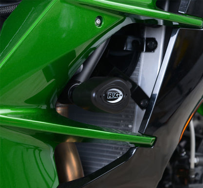 Crash Protectors - Aero Style for Kawasaki Ninja H2 SX '18-'22 Colour: Black