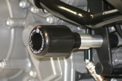 Crash Protectors - Classic Style for KTM 950 Supermoto, 950 Supermoto R, 990 Super Duke, 990R Super Duke, 990 Supermoto '08 and 990 SMT. Select Colour: Black - BL