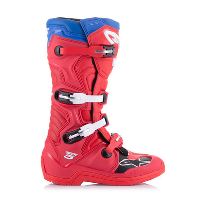 Alpinestars Tech 5 - Bright Red Dark Red Alpine Blu - US 12 / EU 47