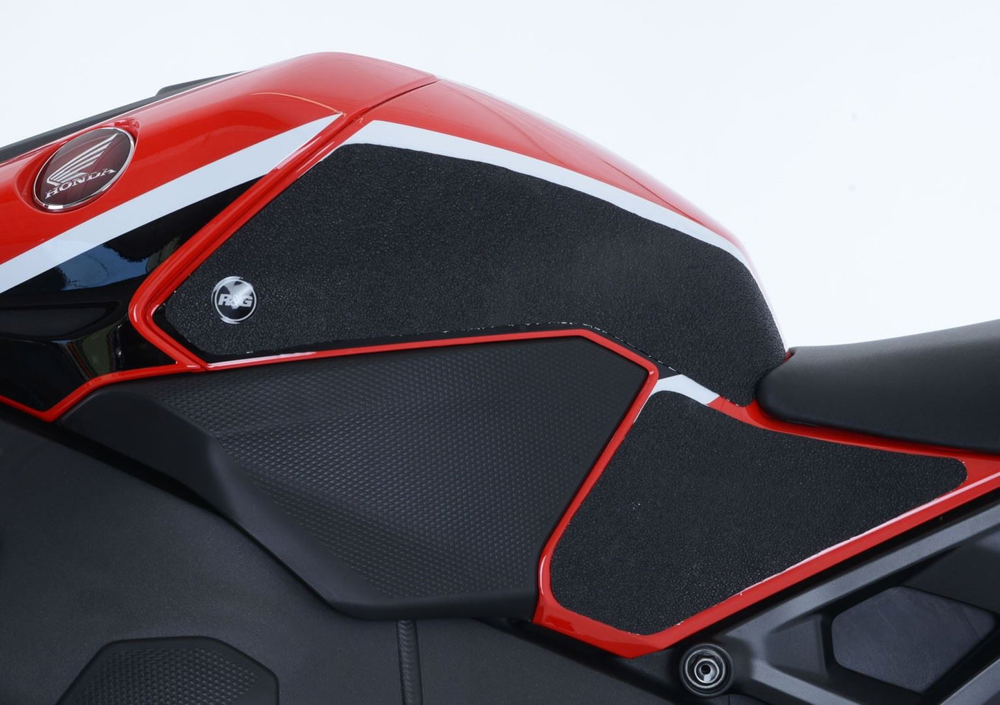R&G Tank Traction Grips for Honda CBR1000RR / RR SP / RR SP2 '17-  Colour: Black