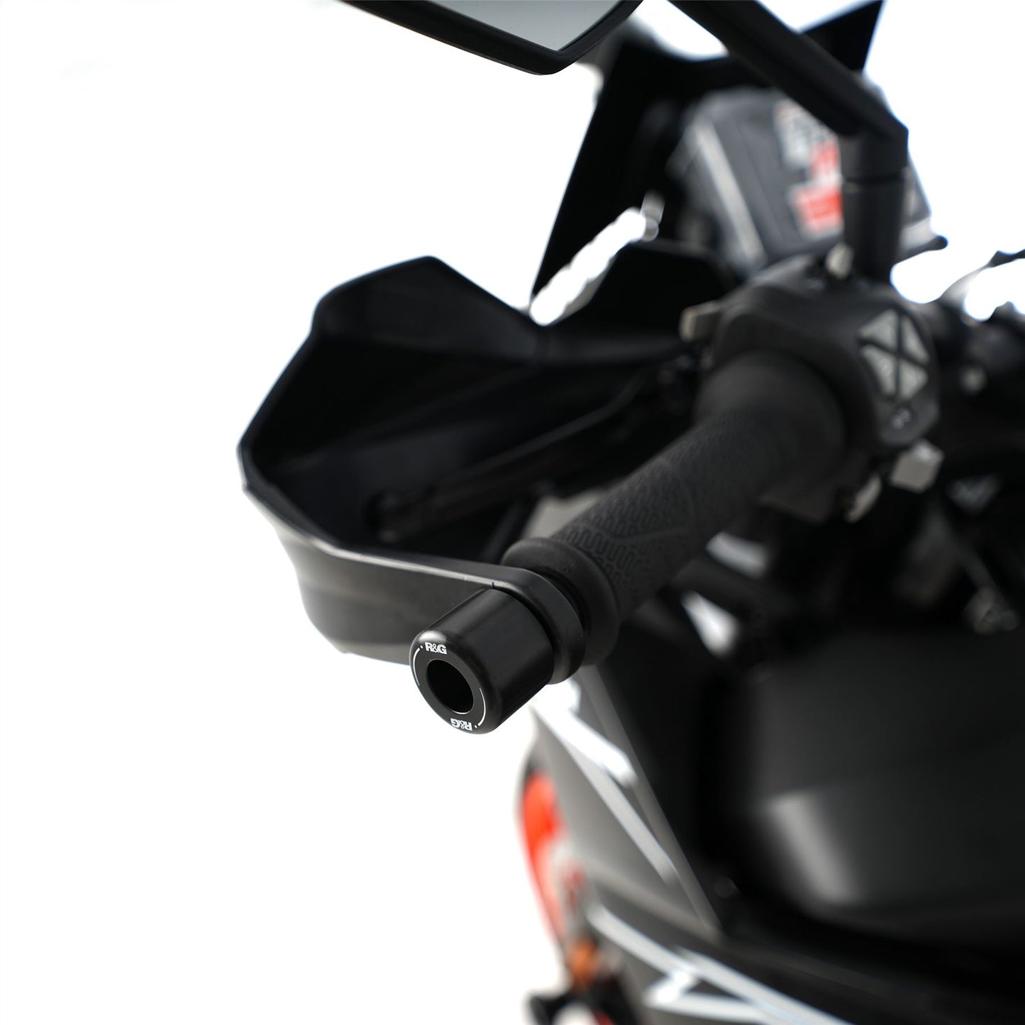 Bar End Sliders for KTM 1090/1190/1290 Adventure, Husqvarna FS 450, Yamaha Tracer 700 '16- (FJ-07), KTM 790 Adeventure '19-, KTM 890 Adventure '20-'22 & KTM 890 SMT '23- '24