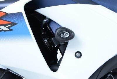 Aero Crash Protectors for Suzuki GSXR1000 K9- [Non-Drill Kit] Colour: Black