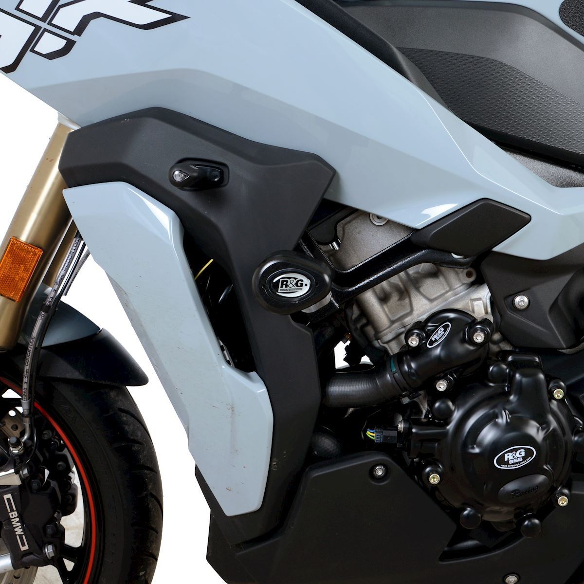Crash Protectors - Aero Style for BMW S1000XR '20- '23 Colour: Black