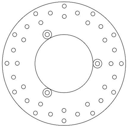 Ferodo Brake Disc Solid FMD0445R