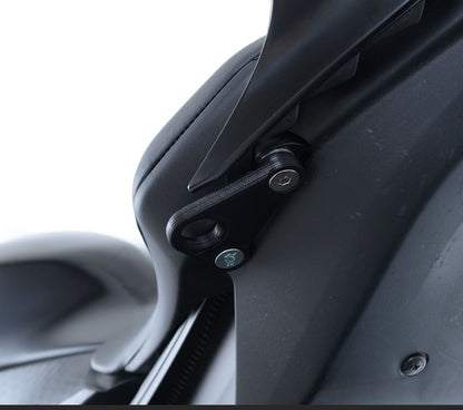 Tie-Down Hooks for Yamaha YZF-R6 '17-  Colour: Black