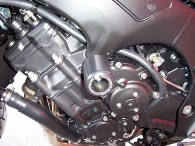 Crash Protectors - Classic Style for Yamaha FZ-1 / Fazer 1000 '06- Colour: Black