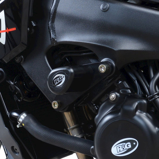 Crash Protectors - Aero Style for Suzuki Katana '19-  Colour: Black