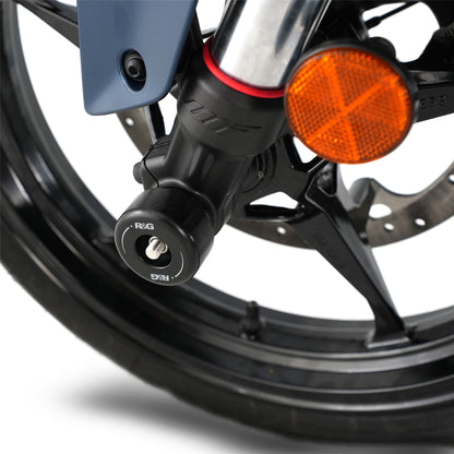 Fork Protectors for KTM RC 390/ RC 200/ RC 125 '22- Duke 125 '24- /250/360 2024-, Husqvarna Vitpilen '24- Colour: Orange