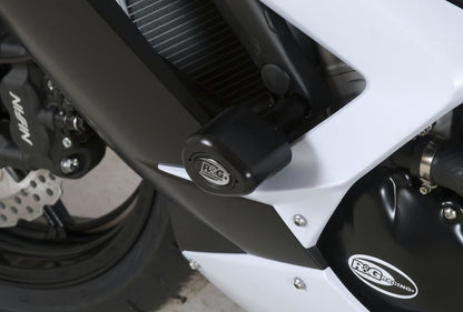 Crash Protectors - Aero Style for Kawasaki ZX6R 636 ('13-'18) Colour: Black