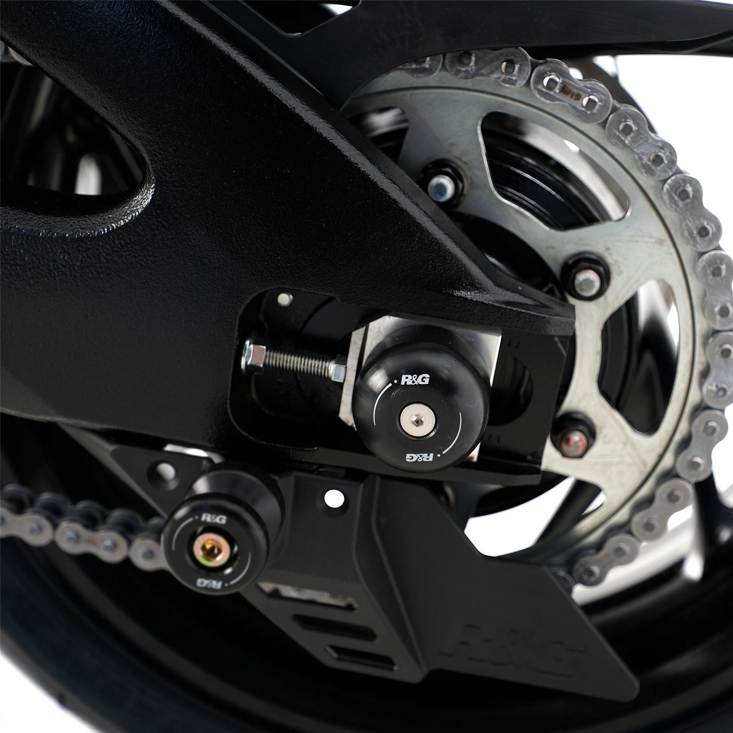 Swingarm Protectors for the Suzuki GSX-S1000, GSX-S1000FA '15-, Katana '19- & GSX-S1000 GT '22-, Suzuki GSX - S1000 GX '24-