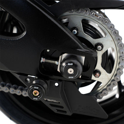 Swingarm Protectors for the Suzuki GSX-S1000, GSX-S1000FA '15-, Katana '19- & GSX-S1000 GT '22-, Suzuki GSX - S1000 GX '24-