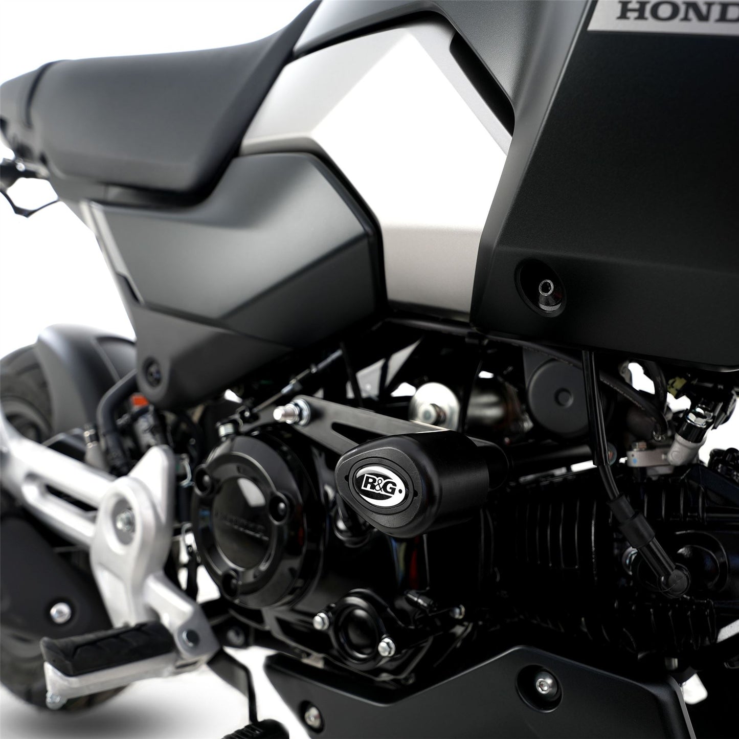 Crash Protectors - Aero Style for Honda MSX 125 GROM '21- Colour: Black