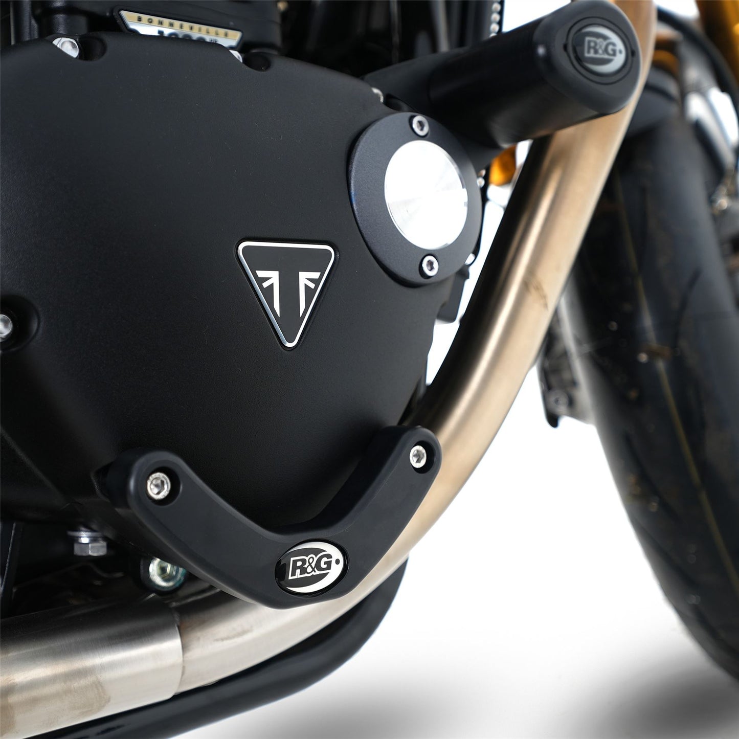 Engine Case Slider for Triumph Street Twin, Thruxton 1200/R '16-, Speed Twin 1200 '19-'21, Scrambler 1200 XC/XE '19-, Scrambler 900 ’23- & Speed Twin 900 '22- '24 models (RHS)