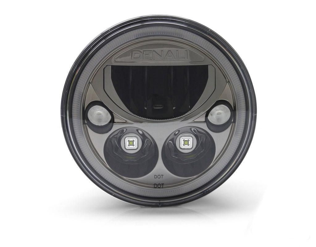 Denali M7 Replacement Headlight (DOT Approved) Select Finish: Black
