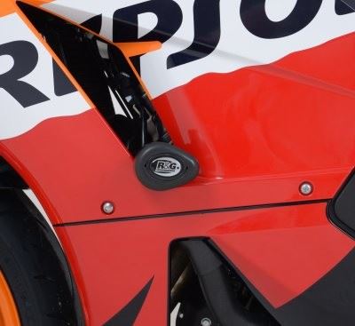 Crash Protectors - Aero Style for Honda CBR600RR ('13-'16) - NON DRILL KIT Colour: White
