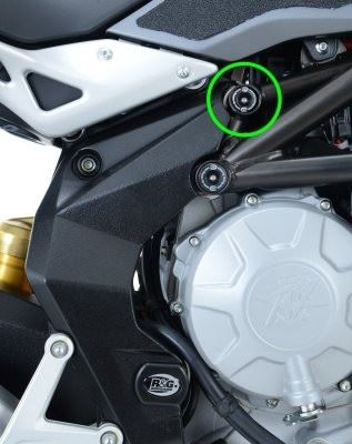 Upper Trellis Frame Plug for MV Agusta models
