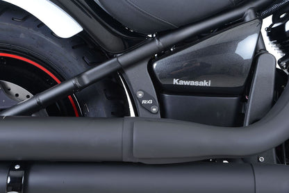 Rear Foot Rest Blanking Plates for Kawasaki Vulcan VN900 Custom '07- VN900 Classic '06- and VN900 Classic LT '11-