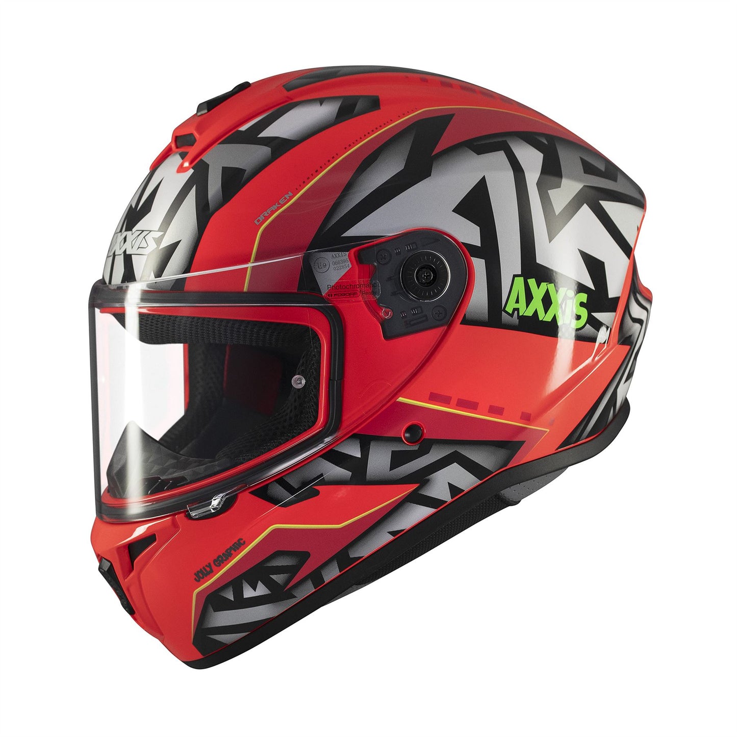 Axxis Draken S Jolly C5 Gloss Gloss Red XS 53-54cm