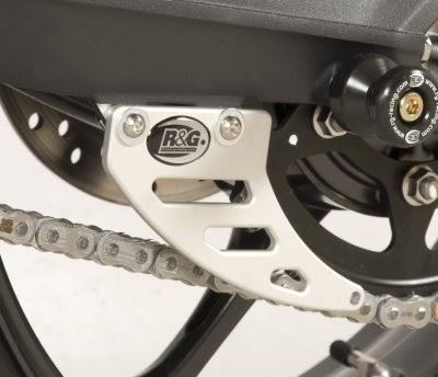 Toe Chain Guards for Triumph Street Triple 675, Triumph Daytona 675 ('13-) & Triumph Daytona Moto2™ 765 '20- Colour: Silver (SI)