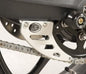 Toe Chain Guards for Triumph Street Triple 675, Triumph Daytona 675 ('13-) & Triumph Daytona Moto2™ 765 '20- Colour: Silver (SI)