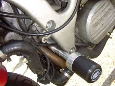 Crash Protectors - Classic Style for  Honda RVF400 (NC35) Colour: White