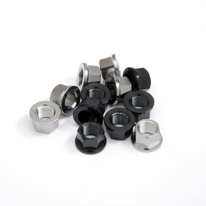 Titanium Sprocket Nuts M10X1.50 (5-piece set) Colour : Titanium