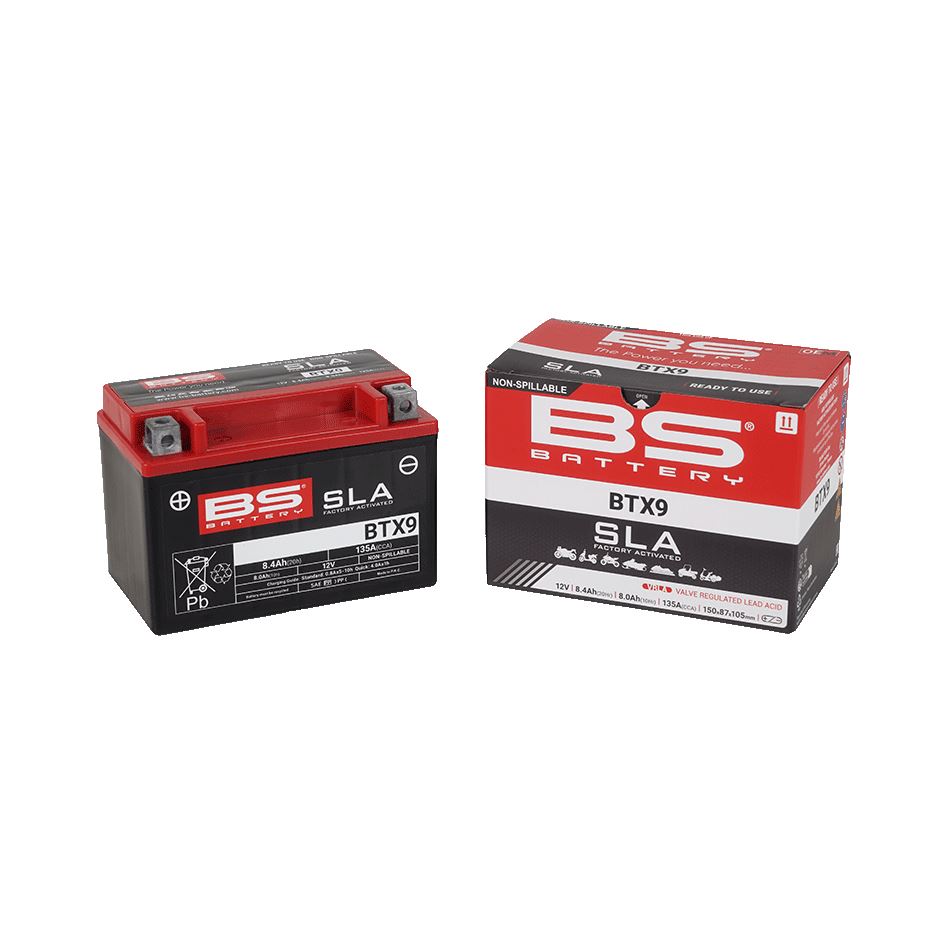 BS BTX9 SLA (WC) Factory Activated Battery
