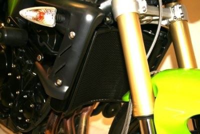 Radiator Guardsfor Triumph Street Triple and Street Triple R '07-'12 Colour: Black