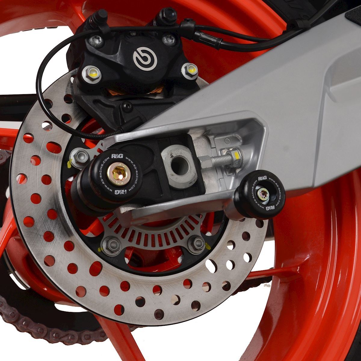 Cotton Reels for the Aprilia RS660 '21- '24, Tuono 660 '21- '24, Tuareg 660 '22- & Tuareg 660 Rally '25- (Offset)