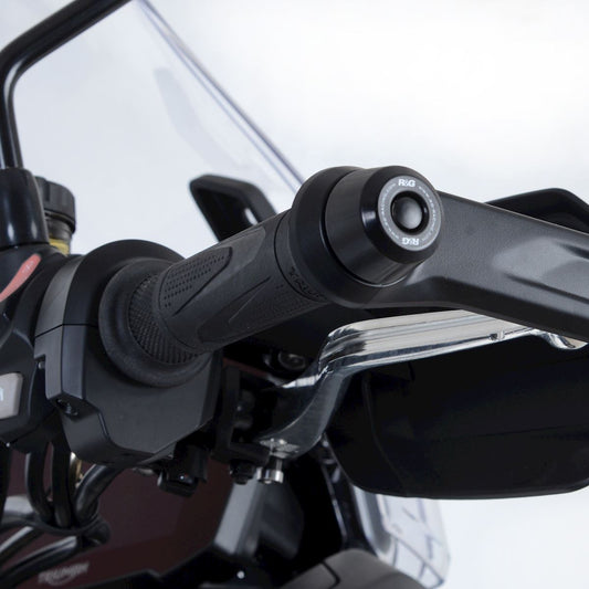 Bar End Sliders for the Triumph Tiger 900/900 Rally(PRO)/900GT(PRO/LOW)'20-,Tiger850 Sport'21- (to use with handguards)