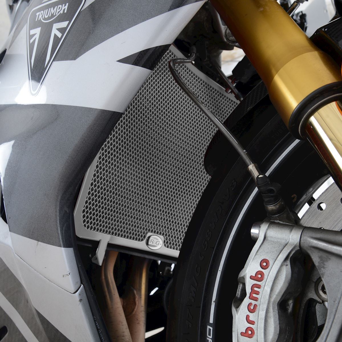 Radiator Guards for Triumph Daytona Moto2™ 765 '20- Colour: Black