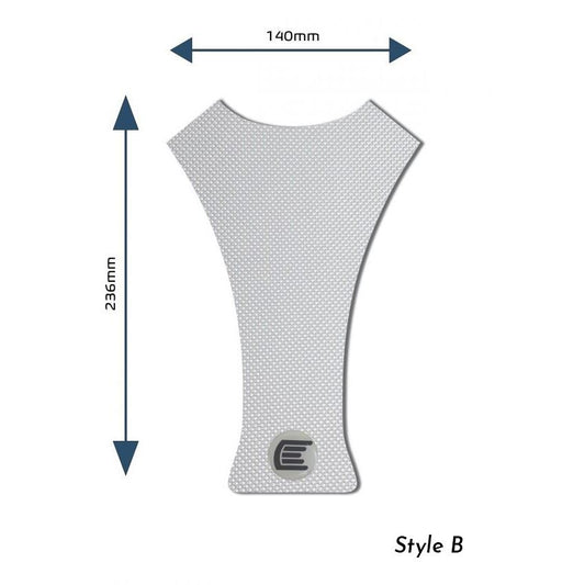 Eazi-Grip PRO Centre Tank Pads Style : Style B Eazi-Grip Colour: Clear