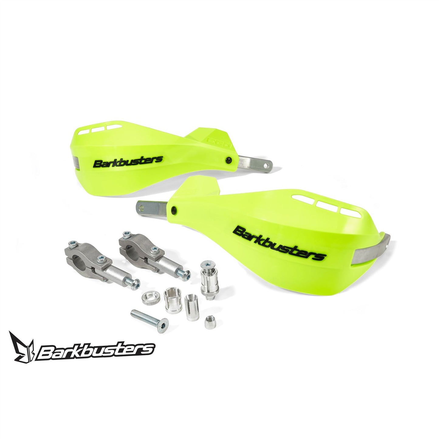 BarkBusters EGO Mini Handguard – Two Point Mount (Straight 22mm) Select Colour: Hiviz