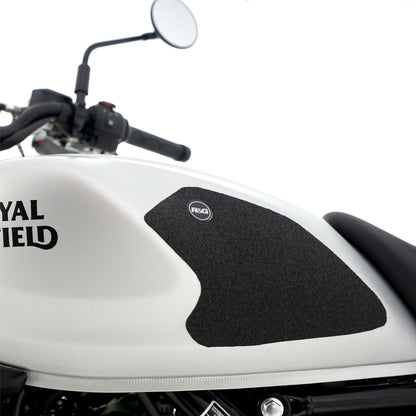 R&G Tank Traction Grips for Royal Enfield Guerrilla 450 '24- Colour: Clear
