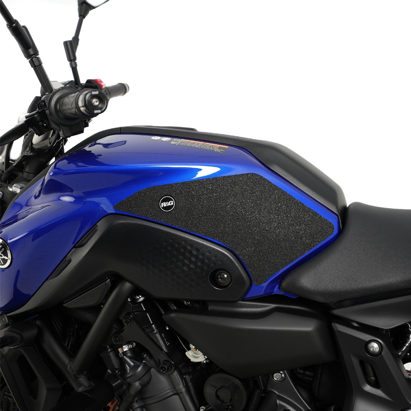 R&G Tank Traction Grips for Yamaha MT-07 '21- '24 Colour: Black