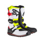 Alpinestars Tech T - White Red Yellow Fluo Black - US 12 / EU 47